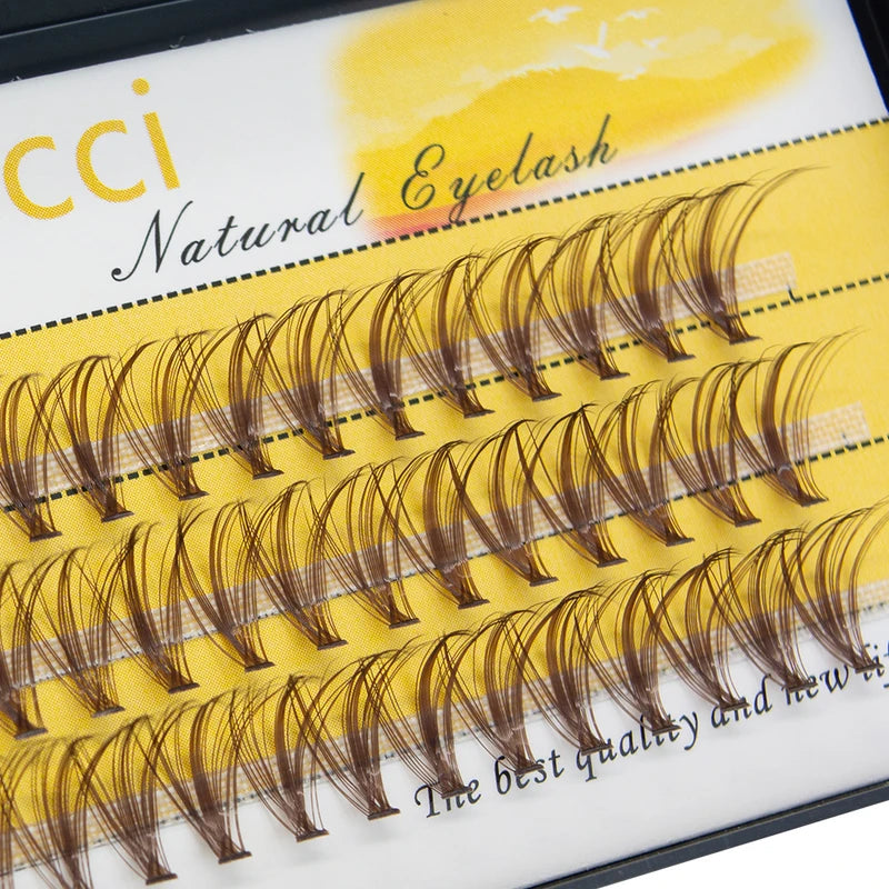 3D Mink Eyelash Extensions Bundle - Natural Faux Cluster Lashes in Multiple Variants