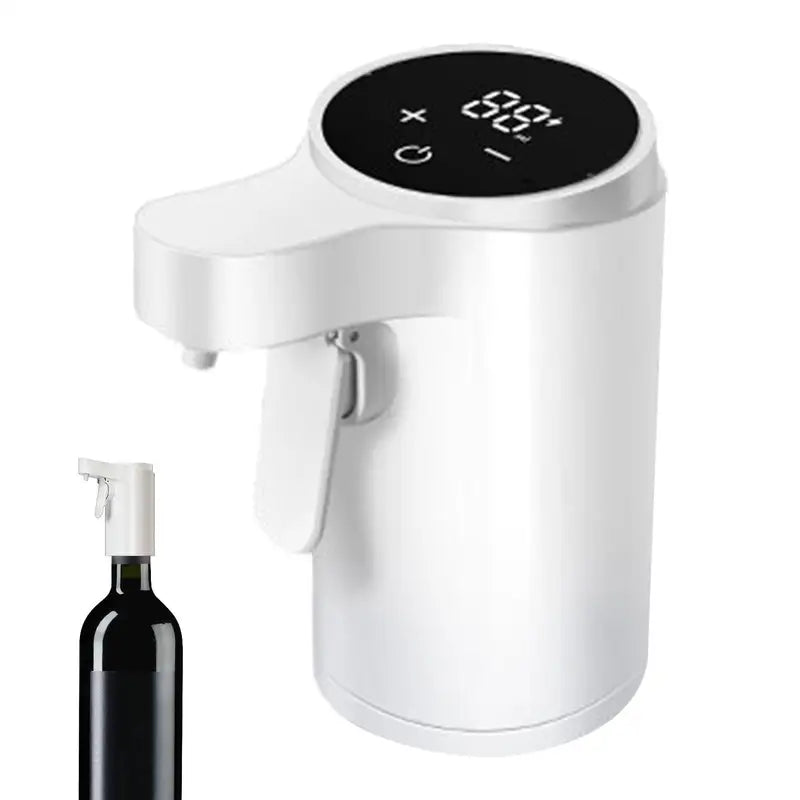 Automatic Wine Dispenser with Touch Screen Sensor Pump 4 Modes - Electric Liquor & Whiskey Decanter