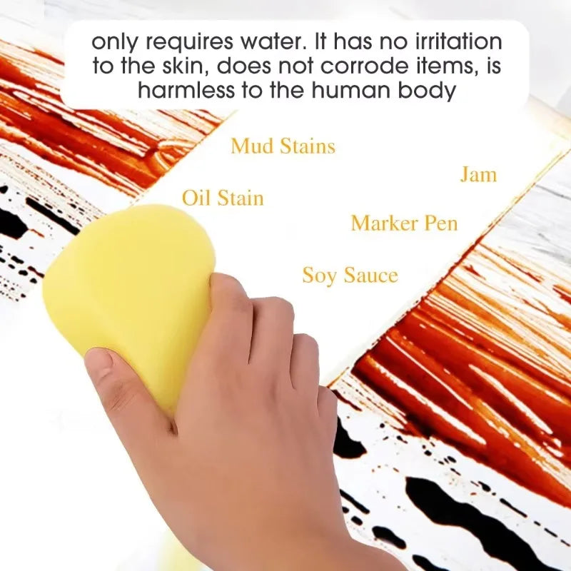 High-Density Car Wash Sponges - Large Honeycomb 8-Shaped Cleaning Accessories