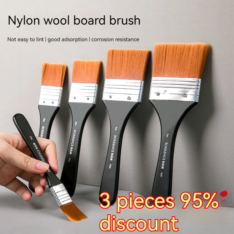 Multi-Piece Paint Brush Set for Acrylic Oil Watercolor Art Supplies