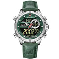 Men's Digital Military Sport Watch Waterproof LED Quartz Wristwatch