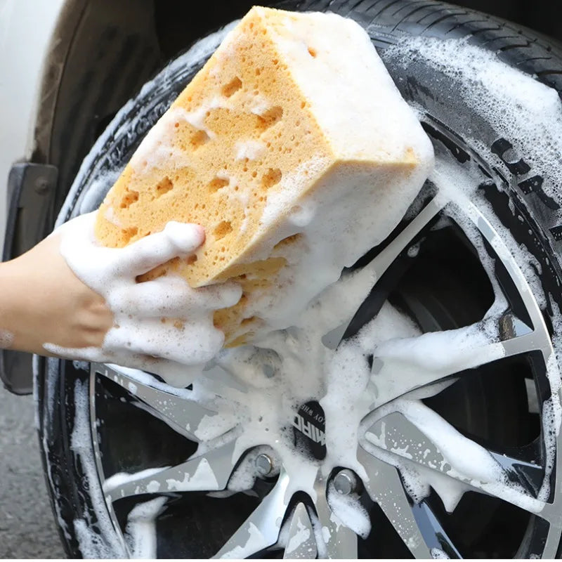 Large Car Wash Sponge Foam Cotton Absorbent Cleaning Brush - Multiple Colors