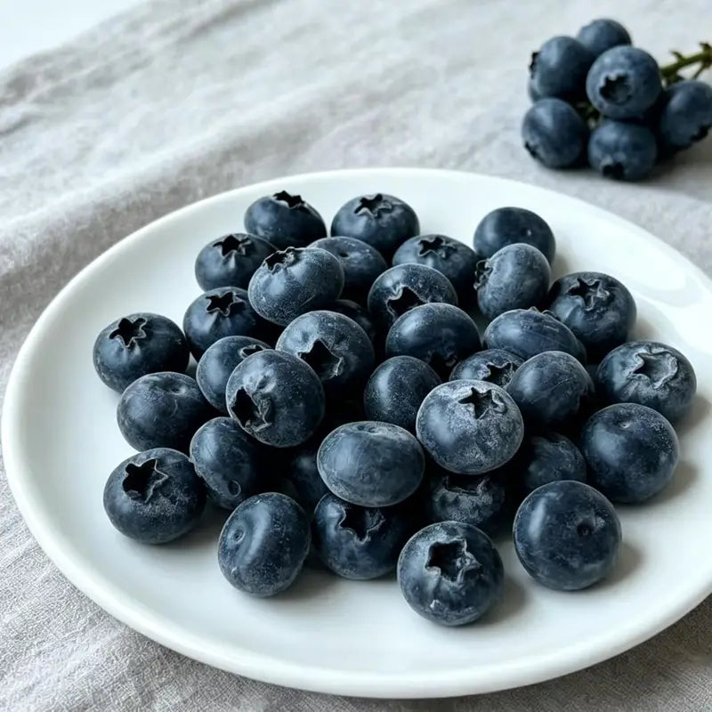 Fake Blueberries - Realistic Faux Fruit Decor for Crafts, Home & Kitchen Displays
