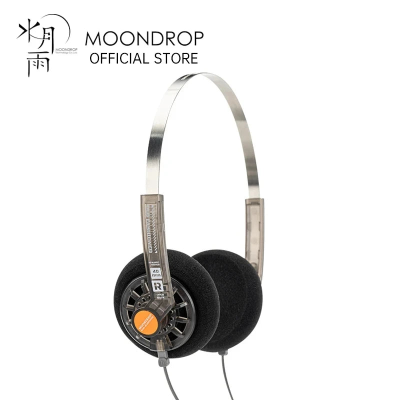 On-Ear Headphones with 40mm Dynamic Driver, 3.5mm Plug, Wide Compatibility