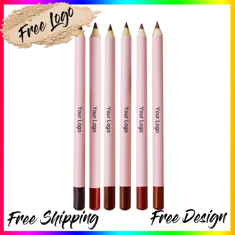 Waterproof Matte Lip Liner Set - Vegan Lip Makeup Kit with Custom Logo