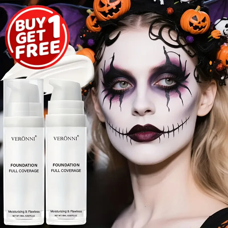 Full Coverage Liquid Foundation for Face & Body - Long Lasting Matte Finish