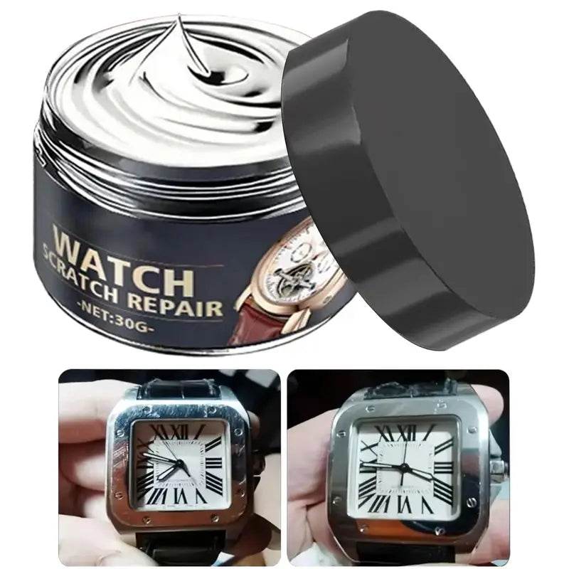 Watch Scratch Remover Kit for Stainless Steel - Portable Jewelry Cleaning & Maintenance