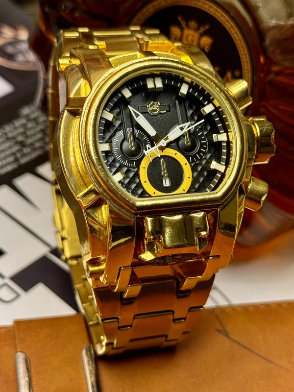 Luxury Men's Punk Style Watch - Unique Design & Durable Street Accessory