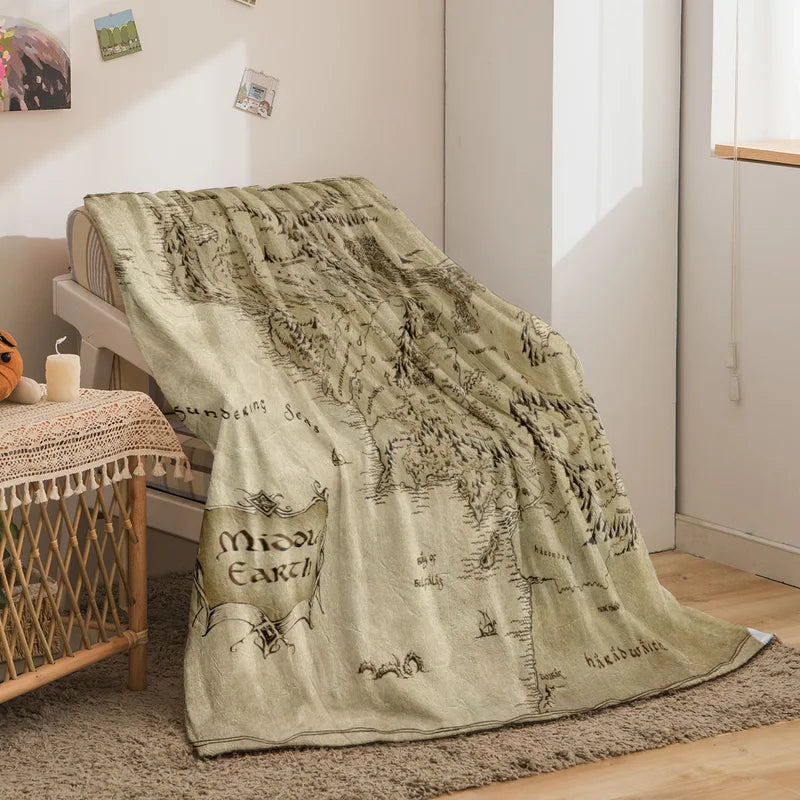 Warm Skin-Friendly Blanket for All Seasons - Family & Office Use