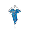 Lord of the Rings Elven Brooch Pins Vintage Green Leaf Jewelry Accessories Gift