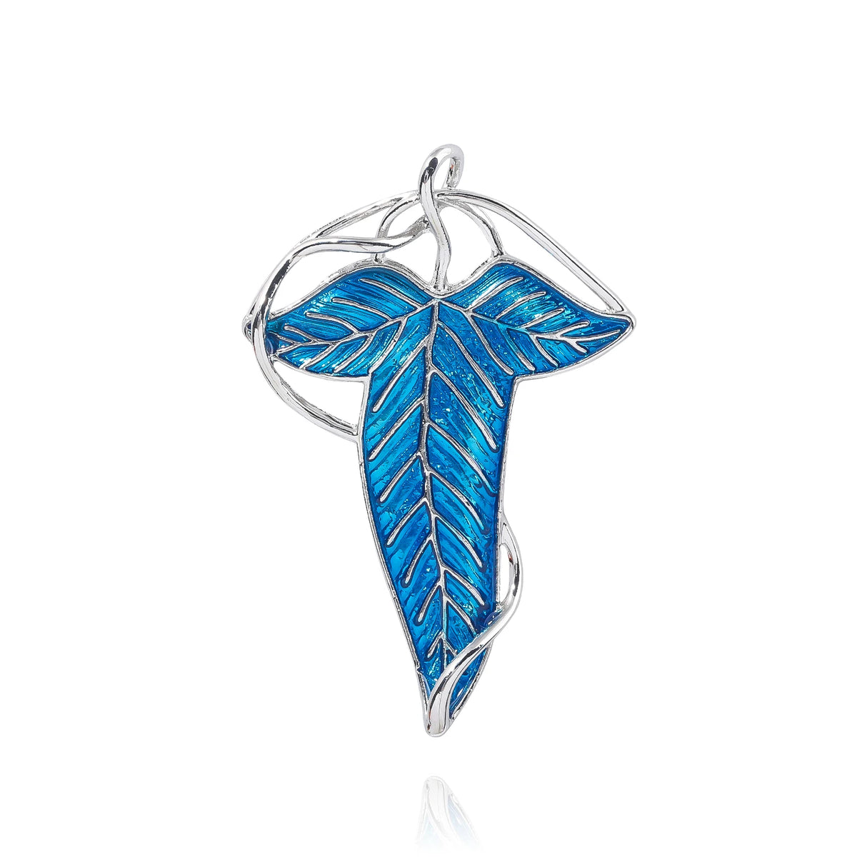 Lord of the Rings Elven Brooch Pins Vintage Green Leaf Jewelry Accessories Gift