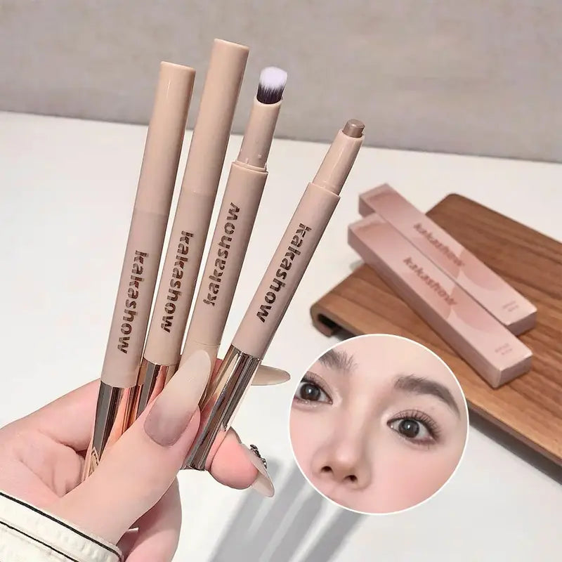 2-in-1 Contouring Pen with Brush for Face & Body Makeup - Multiple Colors