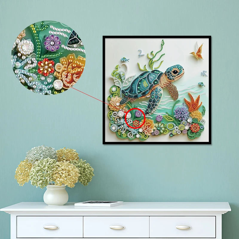 DIY 5D Special Shape Diamond Art Kit for Beginners Wall Decor & Gift