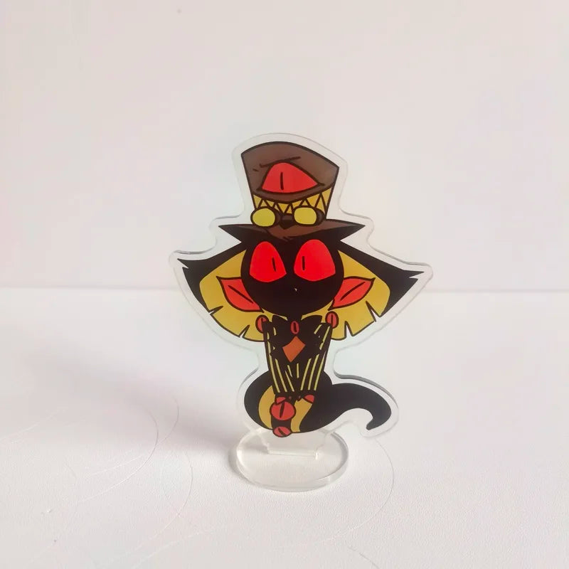 Anime Hazbin Hotel Alastor Morningstar Cosplay Acrylic Stand Cartoon Figure Birthday Gift Decor Collection