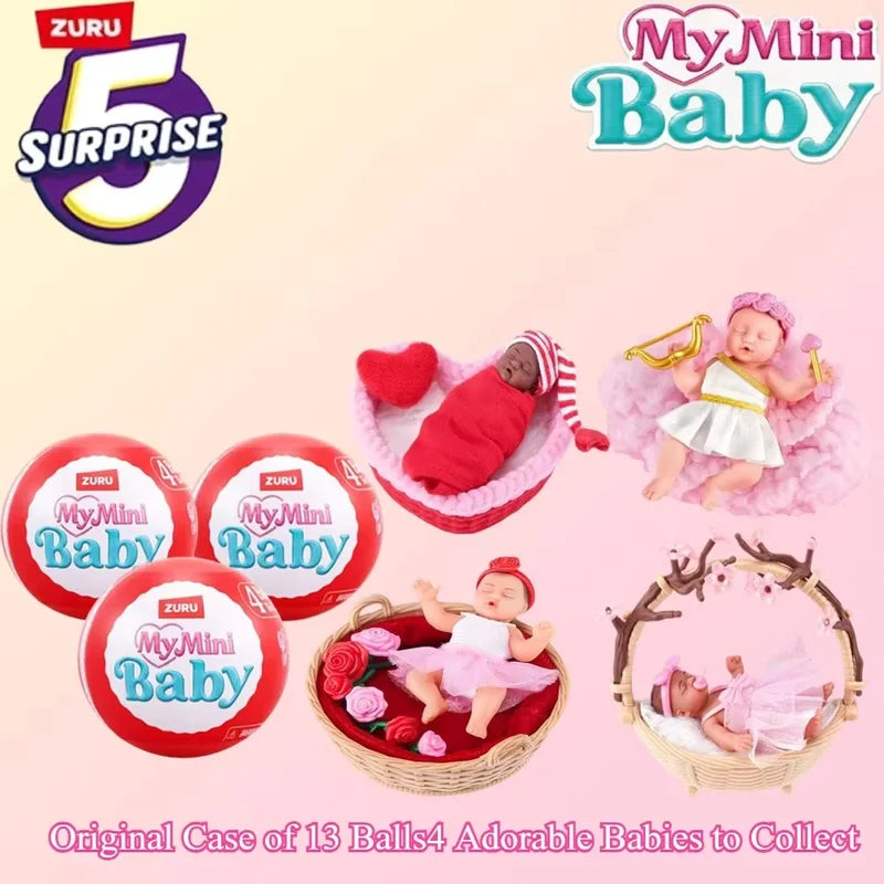 Mini Surprise Doll Toys – Zuru 5 Surprise Mini Brands Mystery Bling Gift