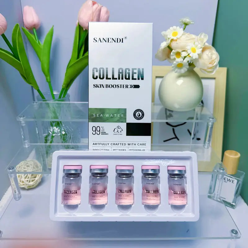 Skin Booster Collagen Serum for Facial Skin Tone & Wrinkles - Hydration & Anti-Aging