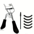 Eyelash Curler Set with Replacement Pads and Multipurpose Face Razor for Women