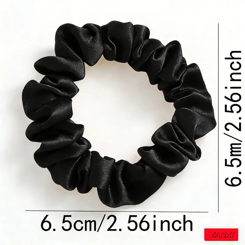 Multi-Color Fashion Hair Ties Set for Women - Small Intestine Scrunchies & Headwear Accessories