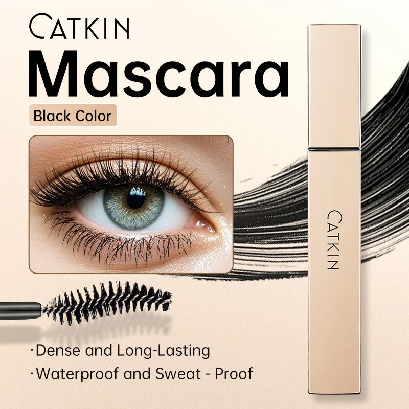 Volumizing Waterproof Black & White Mascara for Longer, Thicker Lashes