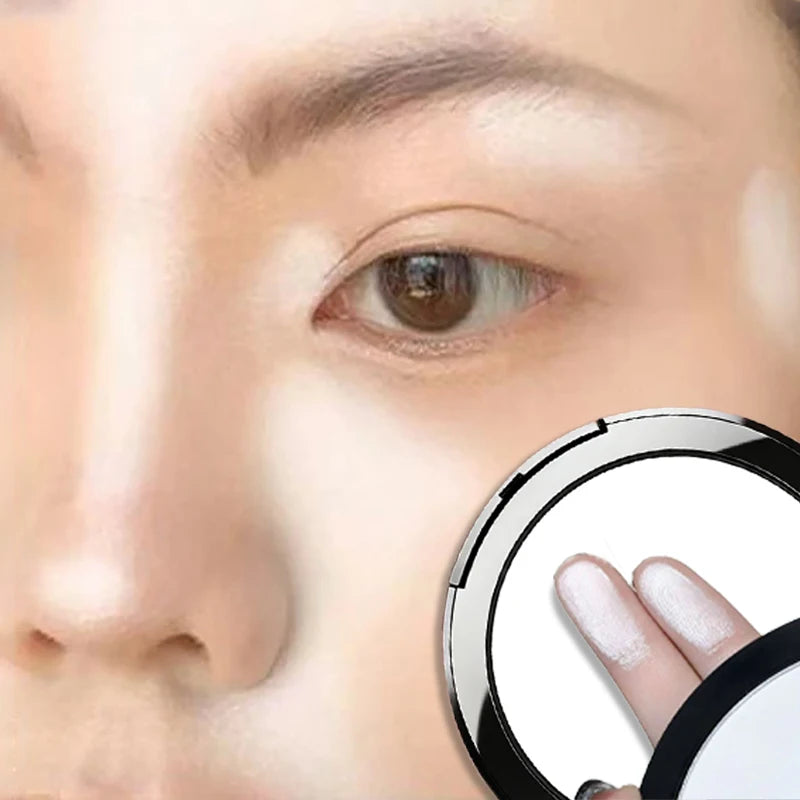 Matte Translucent Setting Powder Oil Control Compact Face Foundation