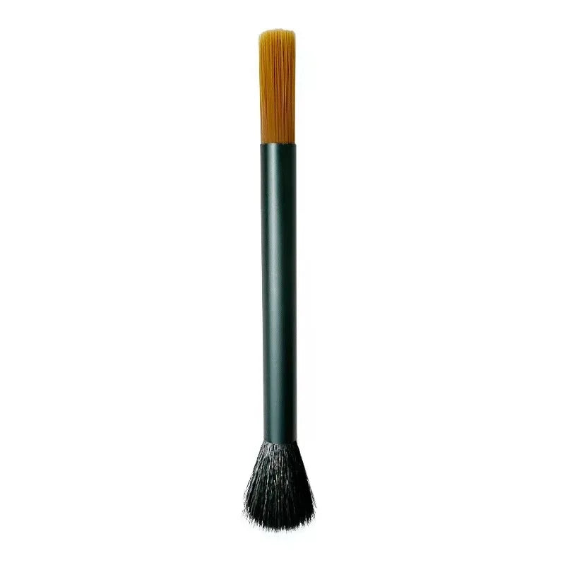 Coffee Grinder & Machine Cleaning Brush Double Head Soft & Hard Bristles