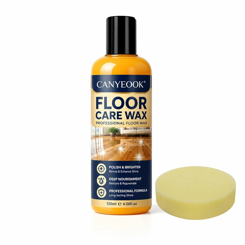 120ml Wood Floor Wax - Natural Oil for High-Gloss, Scratch-Resistant Finish