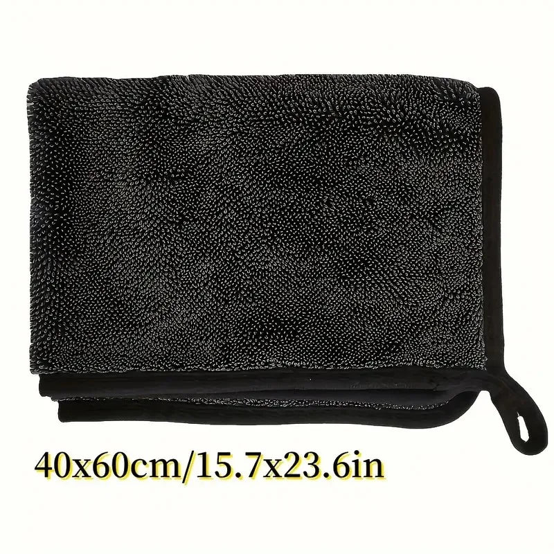 Microfiber Cleaning Cloth Set - Ultra-Absorbent, Double-Sided for Car, Home & Bathroom