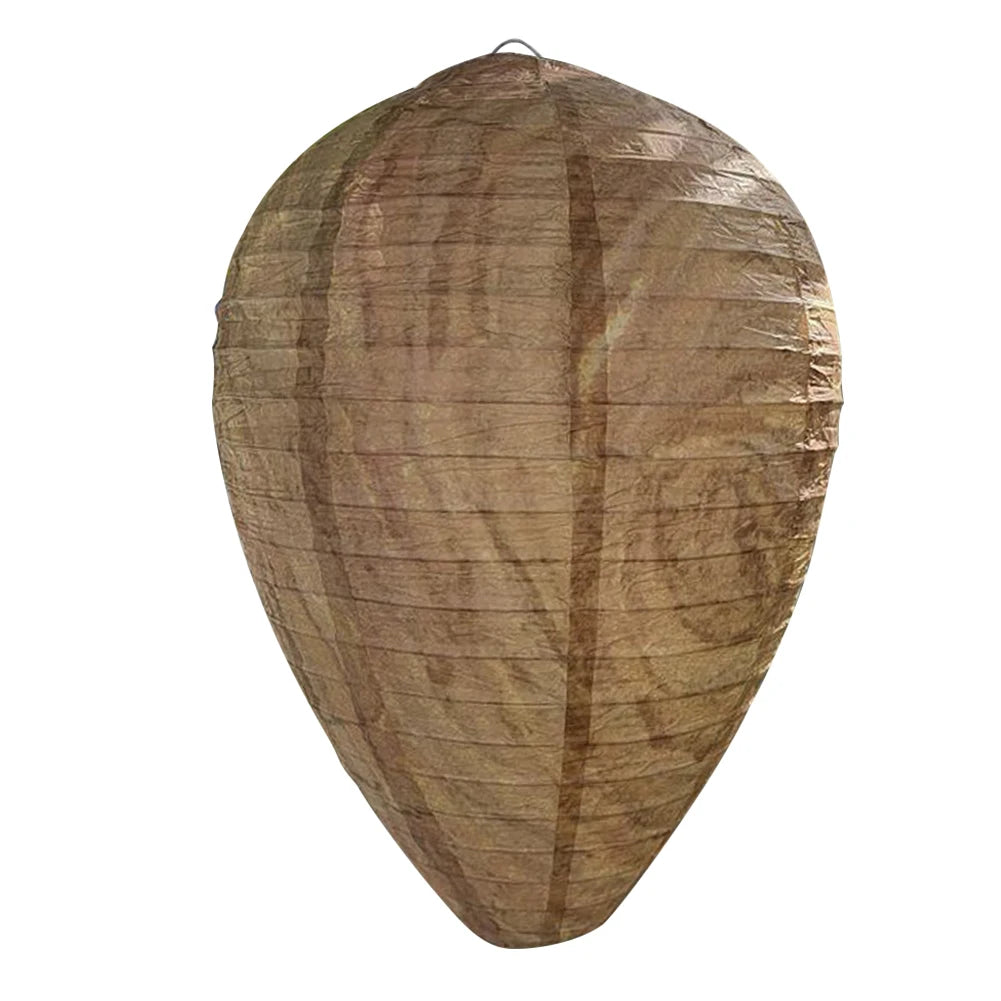 Outdoor Wasp Nest Decoy - Realistic Fake Hornet Trap for Garden & Patio