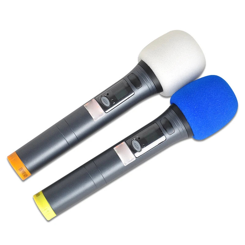Microphone Foam Windshield Cover - Thick Washable Microphone Wind Shield Set