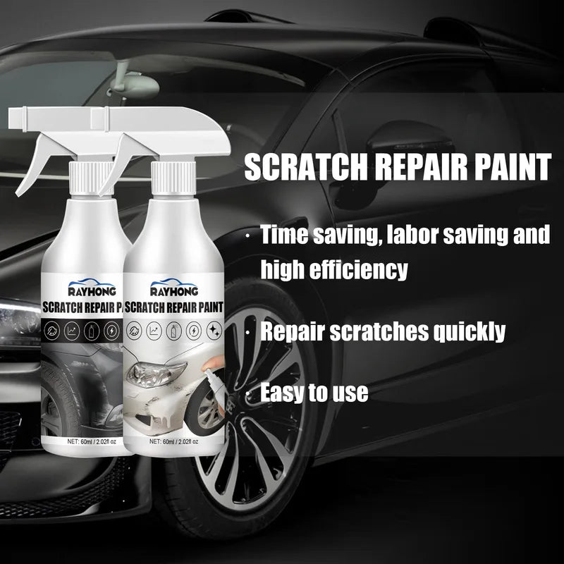 Car Scratch Repair Spray - Portable Paint Touch-Up for All Car Colors