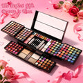 Complete Cosmetic Gift Set with Lipstick and Eyeshadow Palette - Long-lasting & Smudge-proof