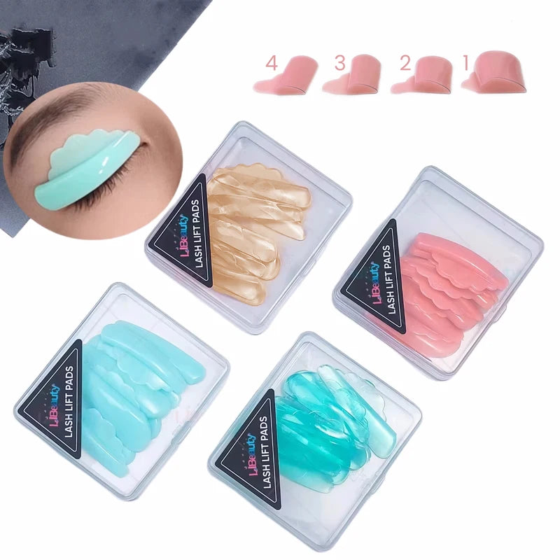 Silicone Lash Lift Pads - Curling Shields for Eyelash Perm & Lash Lift