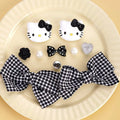 Hello Kitty Shoe Charms Bow Cartoon Anime Shoe Decorations for Sandals & Clogs