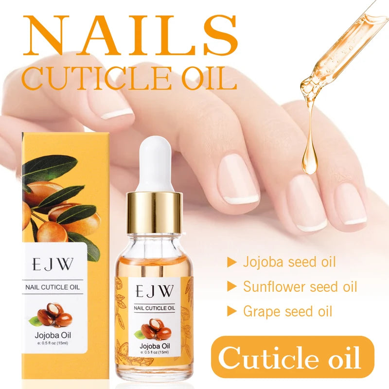 Nail Cuticle Oil for Moisturizing and Repairing Dry, Fragile Nails - Quick Drying, All Colors