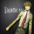 Anime Death Note L & Light Yagami Plush Dolls - Flexible Room Decor Halloween Prop