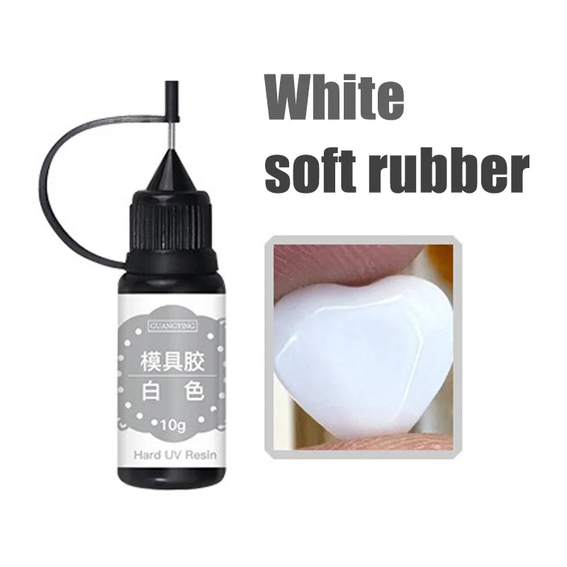 Nail Art Mold Gel UV Soft & Hard Gel for 3D Sculpting & Nail Decoration