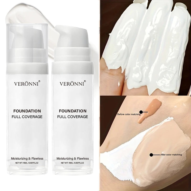 Liquid Foundation Mixer - Brightening, Color-Adjusting, Long-Lasting Makeup Base