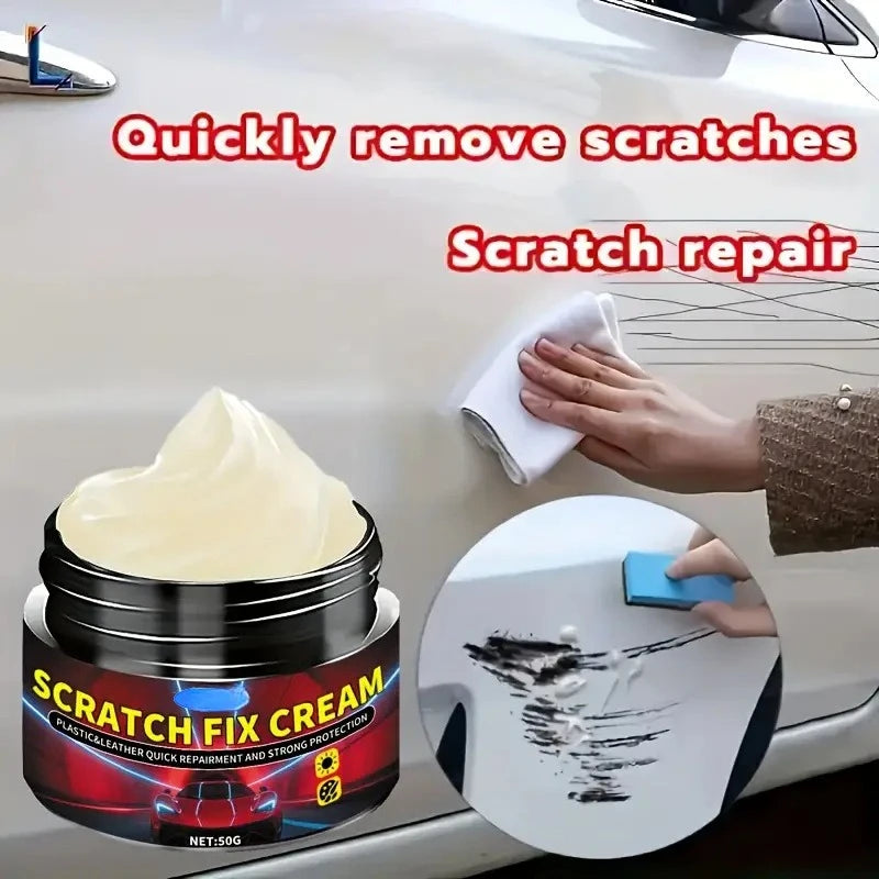 Car Scratch Remover Paste for Vehicle Paint Repair and Surface Cleaning