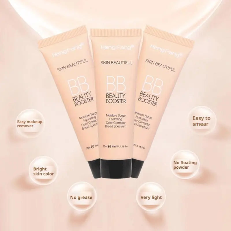 Hydrating BB Cream Foundation & Concealer - Full Coverage, Color Correcting, Moisturizing, Long-Lasting Makeup