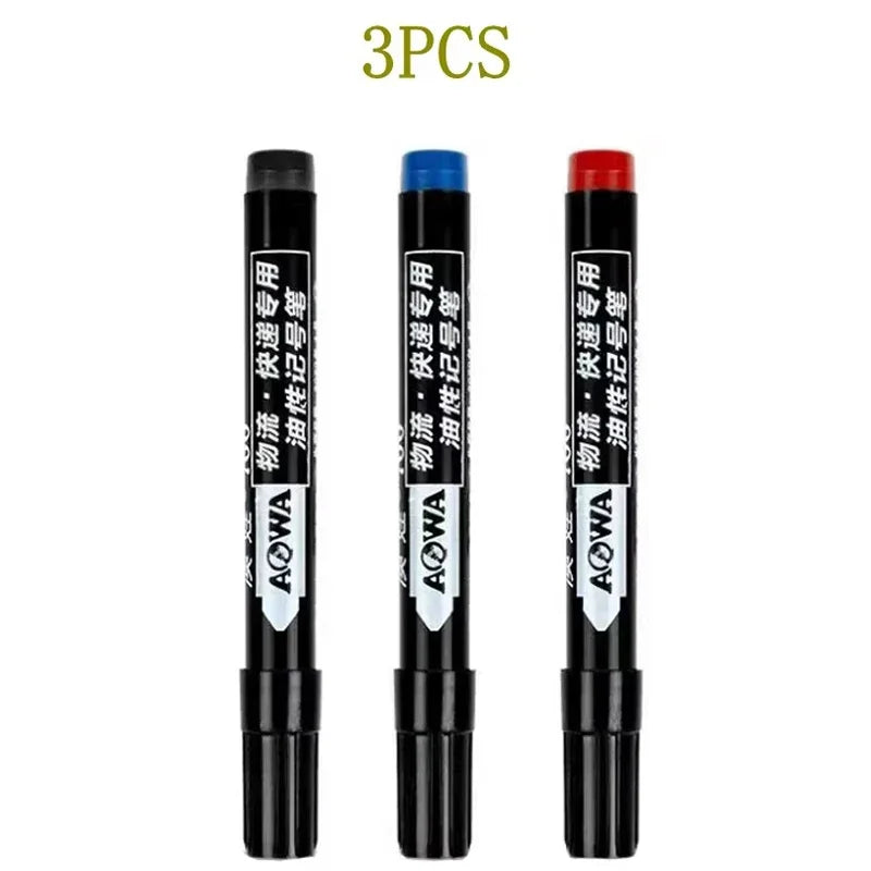 Permanent Waterproof Paint Marker Pen Set - Quick Drying Oily Surface Markers
