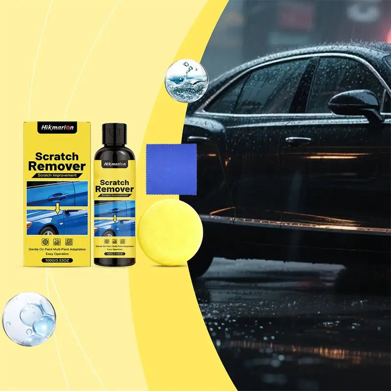 Car Scratch Repair Wax Kit Removes Fine Scratches Light Protection Vehicle Care