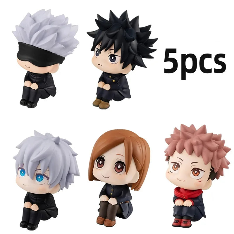 10cm Anime Action Figures - Jujutsu Kaisen PVC Toy Set with Multiple Colors