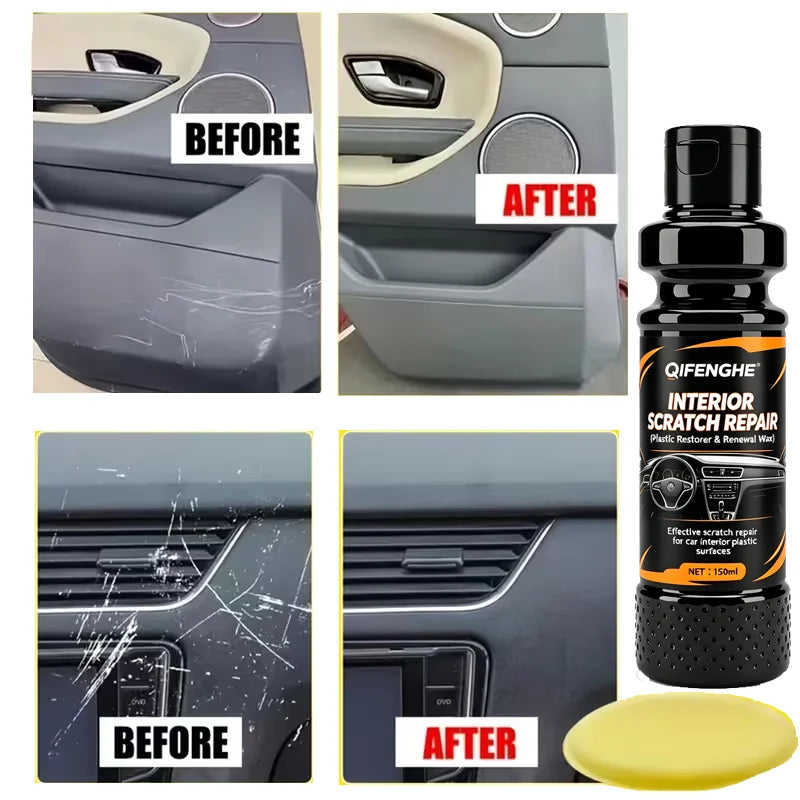 Car Scratch Repair Wax - Plastic Restorer & Panel Renewal for Automotive Interior