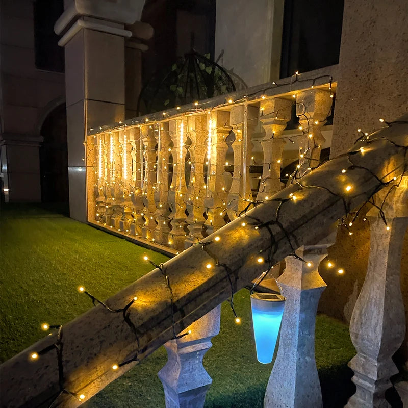 Outdoor LED String Lights 10M-100M Waterproof Fairy Garden Party Decor