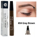 Waterproof Microblade Eyebrow Pencil - Long Lasting Liquid Makeup for Women