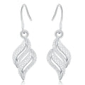 925 Sterling Silver Dangle Earrings for Women Wedding Engagement Jewelry