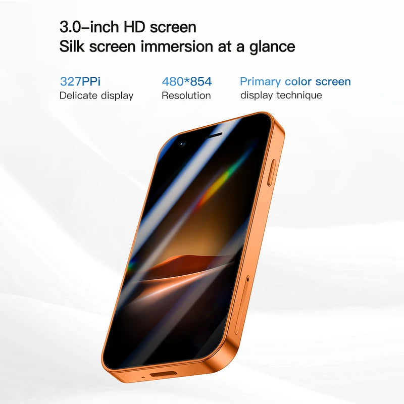 Mini Android Smartphone 3-Inch Dual SIM 2GB RAM 16GB Storage Play Store