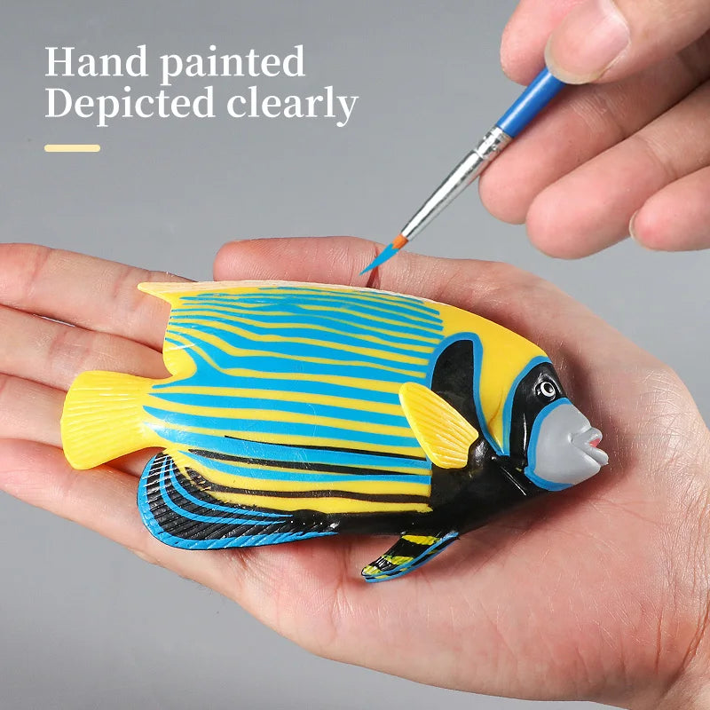 Marine Animal Action Figures Set - Whale Shark Octopus Penguin PVC Educational Toy