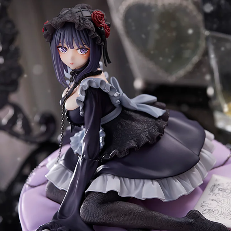 Anime Action Figure Kitagawa Marin Black Maid Outfit Collectible Toy