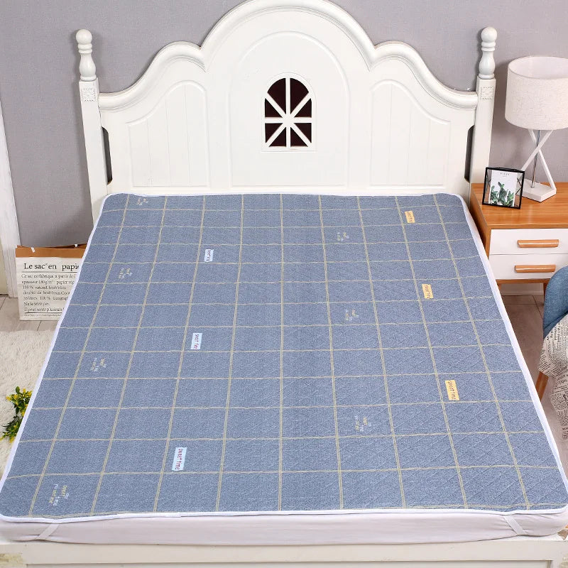 Waterproof Washable Baby & Adult Bed Protector Mattress Pad - Leakproof, Soft, Reusable